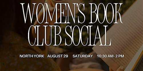 Women's Book Club Social