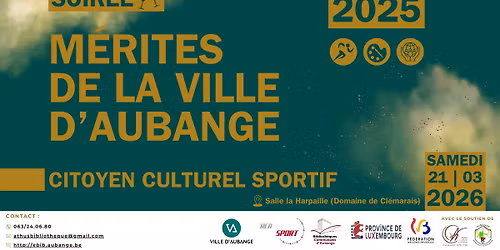 Soirée des Mérites 2025 de la Ville d'Aubange