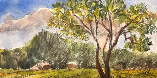 Spring Watercolor Sketching with Suma CM