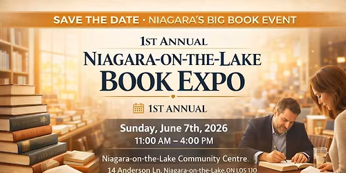 1st Annual Niagara on Lake Book Expo 
