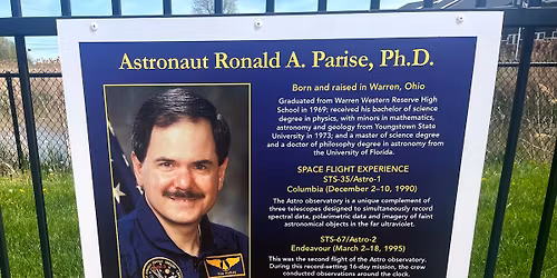 RON PARISE BIOGRAPHICAL SIGN DEDICATION