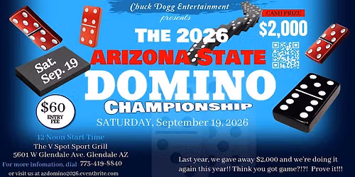 The 2026 Arizona State Domino Championship
