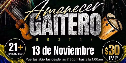 Amanecer Gaitero Boston