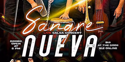 Latin Sundays LIVE SALSA Band Sangre Nueva