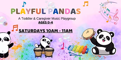 Playful Pandas: Free Toddler Music Playgroup