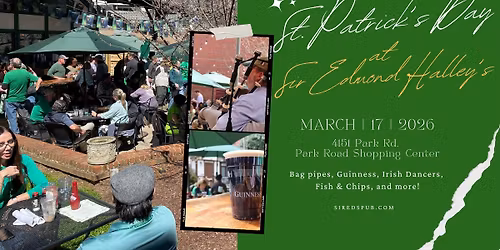 Sir Edmond Halley's St. Patrick's Day 2026