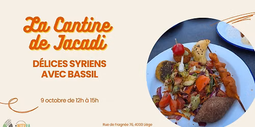 Cantine Jacadi avec INTERRA- D\u00e9lices Syriens avec Bassil