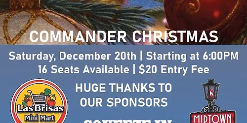 COMMANDER CHRISTMAS 2025
