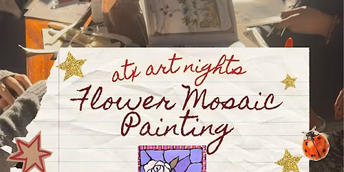 Flower Mosaic Painting