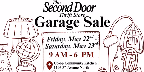 The Second Door Thrift Store Garage Sale