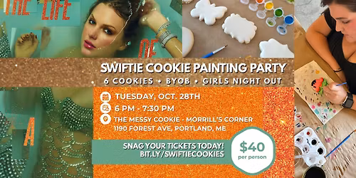Swiftie Cookie Painting Class!