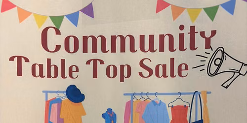 Community table top sale