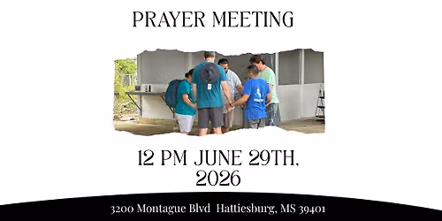 Prayer Lunch at Wesley