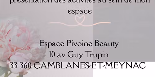 Journ\u00e9e Porte Ouverte Beaut\u00e9 Sant\u00e9 Bien-\u00eatre 