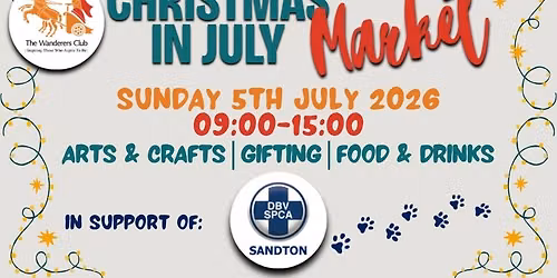 The Wanderers Club Christmas In July Market