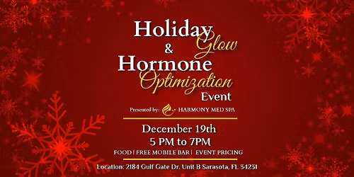 Holiday Glow & Hormone Optimization Event