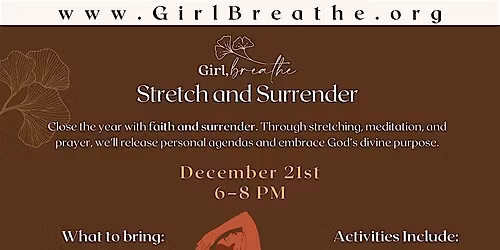Stretch and Surrender