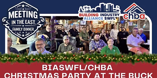 \ud83c\udf84\ud83c\udf89 BIASWFL\/CHBA Christmas Party at The Buck \ud83c\udf89\ud83c\udf84