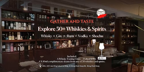 Choose from Over 50 Whiskies and Spirits Tasting at Mizunara:The Shop