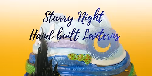 Starry Night Clay Lanterns
