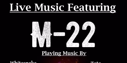 M-22 live at Queenspark Tavern