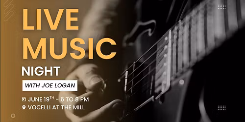 Live Music Night with Joe Logan
