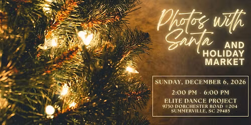 Photos with Santa & Holiday Market