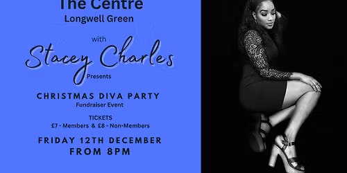 Stacey Charles live at The Centre (Longwell Green) - Friday 12th December 8pm