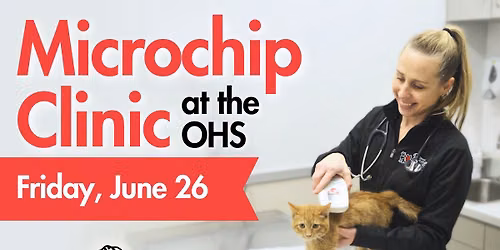 Microchip Clinic *SOLD OUT*