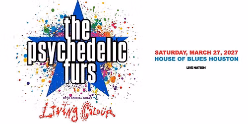 The Psychedelic Furs with Living Colour in Houston, TX