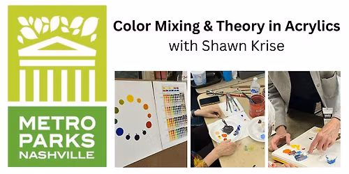 Color Mixing & Theory in Acrylics - 8 weeks