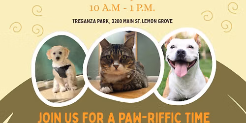 Adoption Event & Donation Drive at Paws in the Park