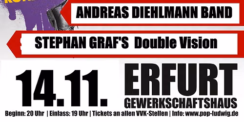 BluesRockBattle 2026  Andereas Diehlmann Band & Stephan Graf's Double Vision