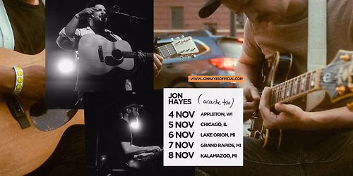 Jon Hayes Acoustic Trio - The Clover Room w\/Collin.
