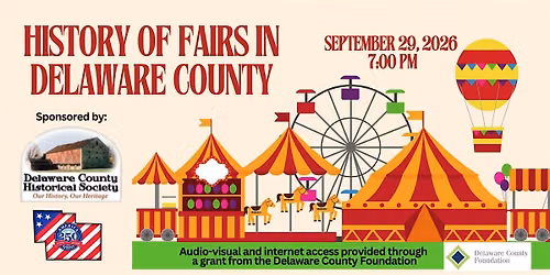 The History of Fairs in Delaware County