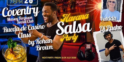 Fiesta Cubana Caliente - HS Cuban Salsa and Bachata Party in Coventry