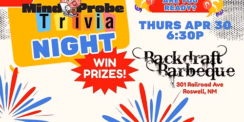 FREE Trivia at Backdraft BBQ!