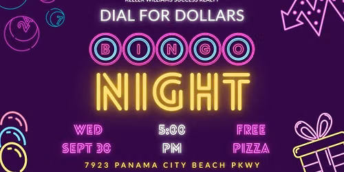 Dial for Dollars Bingo Night