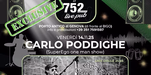 CARLO PODDIGHE live per la prima volta in Liguria + DjSet