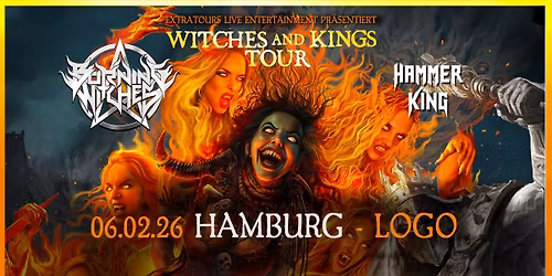 BURNING WITCHES - Witches and Kings Tour | Hamburg