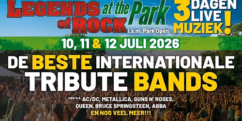 LEGENDS of ROCK at the Park 2026 | Festivalterrein Ronde Weide in Park Sonsbeek in Arnhem