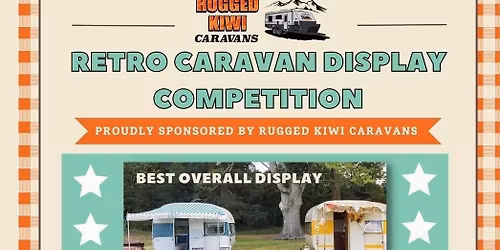 Rugged Kiwi Caravans retro Caravan Show