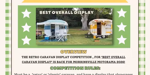 Rugged Kiwi Caravans retro Caravan Show