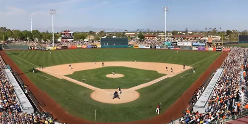 Parking Scottsdale Scorpions at Glendale Desert Dogs