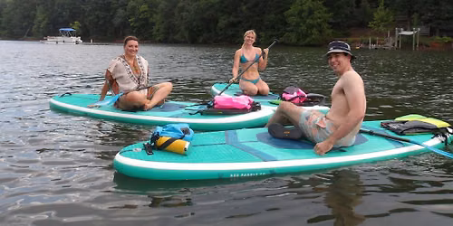 Guided Paddleboarding on Mountain Island Lake