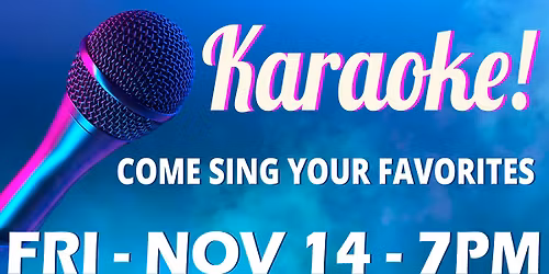 Karaoke Friday!