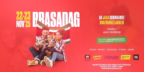 \ud83c\udf34 BRASADAG 2025 - 50 Jaar Onafhankelijkheid Suriname - Caribisch Cultureel Indoor Festival \ud83c\udf89