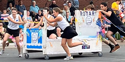 Maple Grove Days Rotary Bed races sponsored by the RCMG