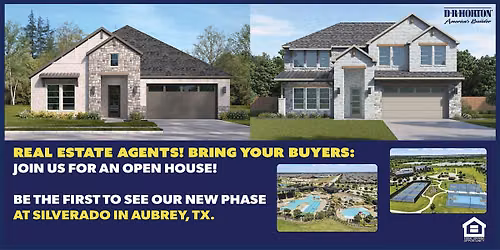 Open House for our new Phase at Silverado by D.R. Horton in Aubrey, Tx