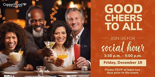 Good Cheers to All: Holiday Social Hour